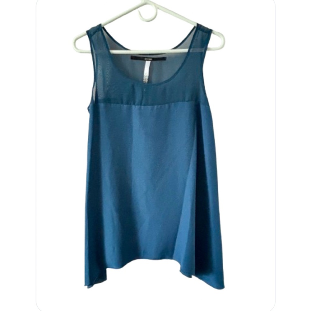 Kensie Blue Sleeveless Top